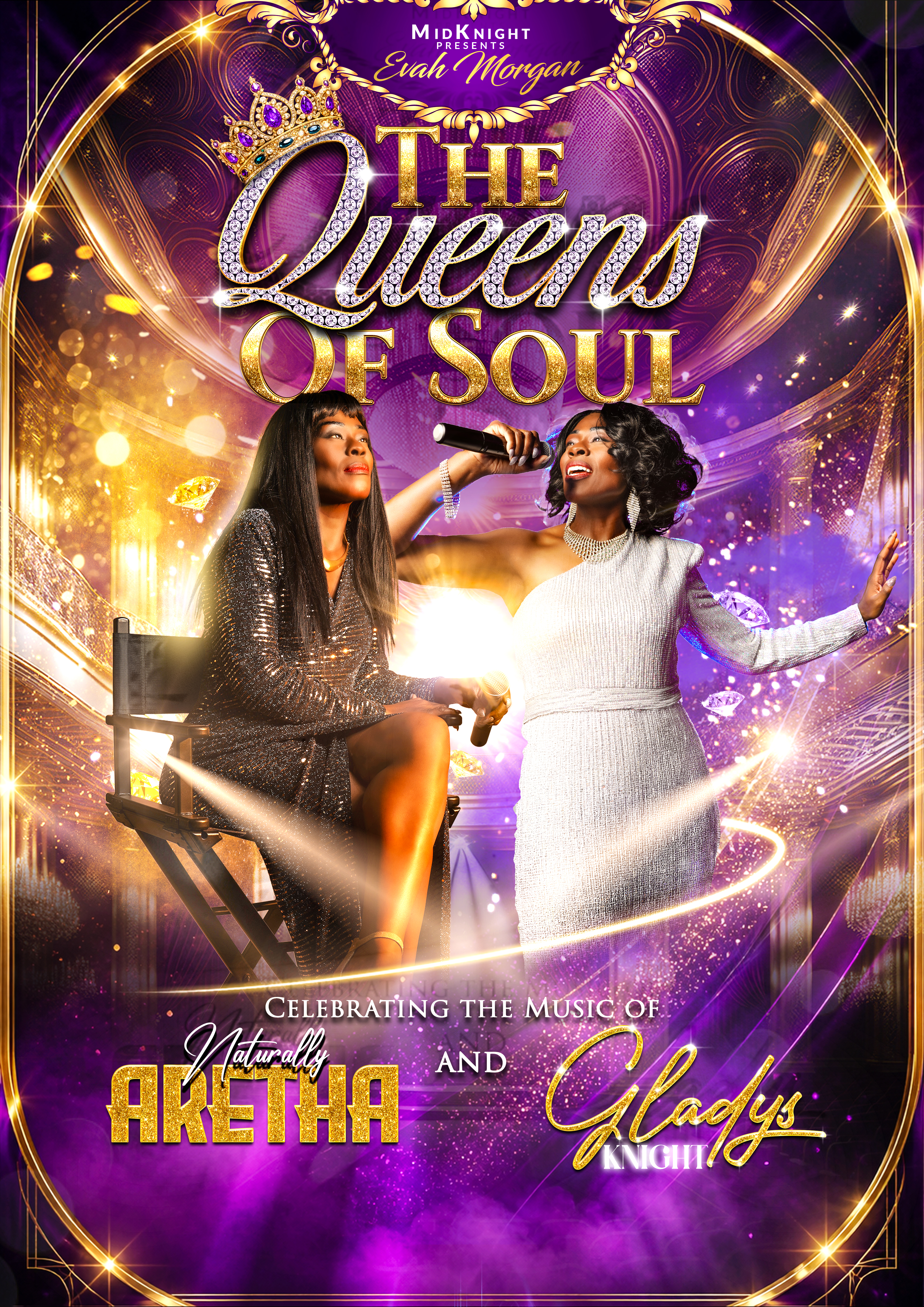 MidKNight Presents – The Queens of Soul Featuring Evah Morgan