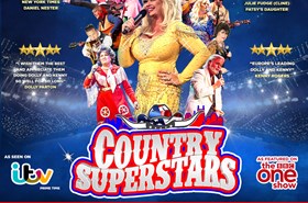 Square 2024 Country Superstars large square UK tour - Sarah Jayne Crust (Dolly Parton Tribute Act)