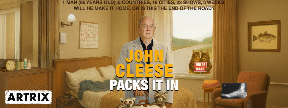 Cinemalive: John Cleese Packs It In