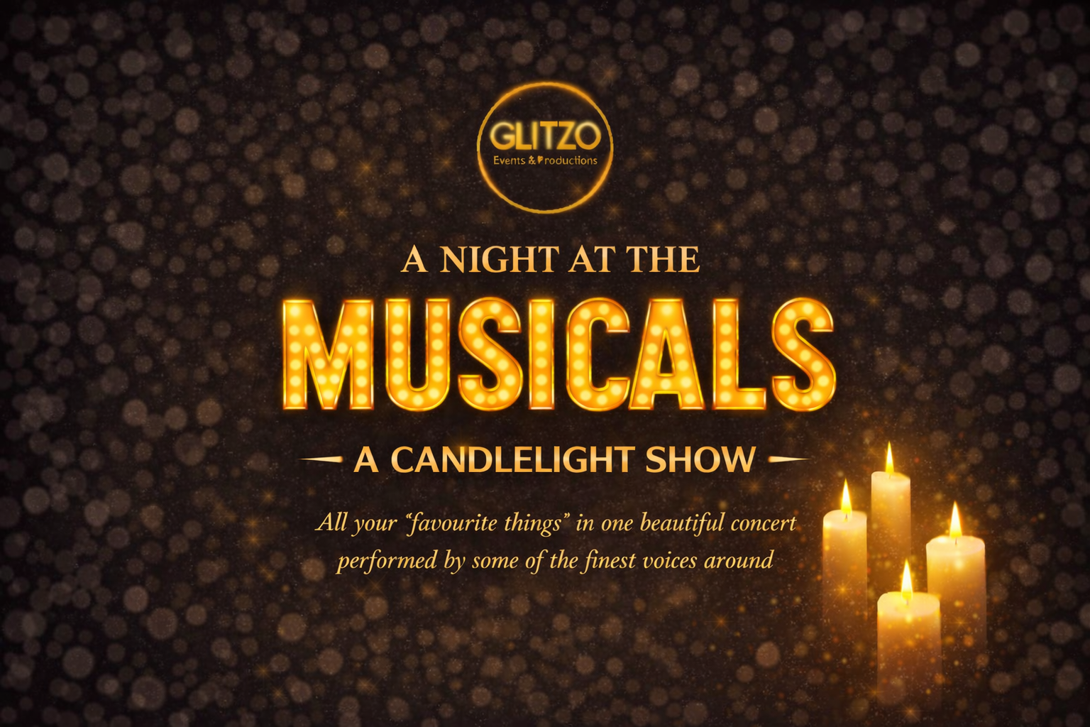 A night at the musicals - A candlelight concert